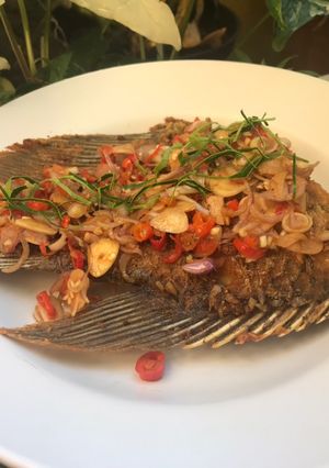 Foto resep Ikan Gurame Sambal Matah