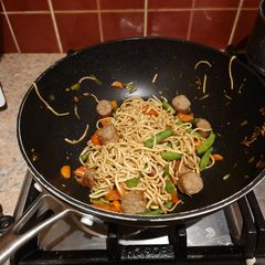 A picture of Kids Sausage Stir Fry.