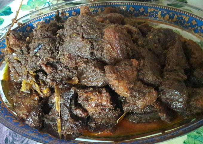 Resep: Rendang Daging Paru &amp; Hati Istimewa