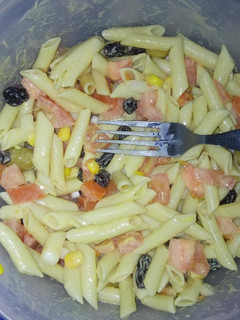 Una foto de Macarrones con mostaza