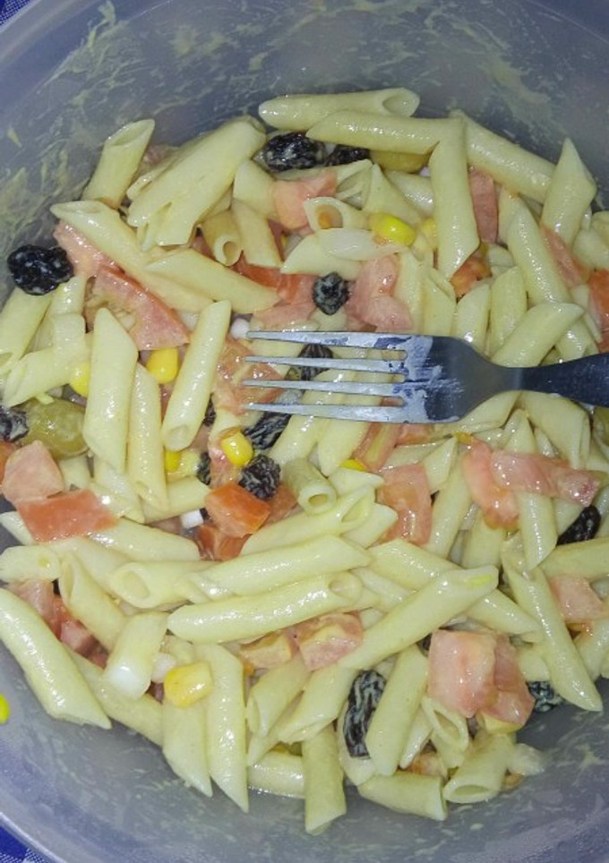 Una foto de Macarrones con mostaza