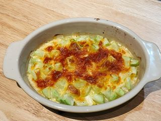 清冰箱料理 - 焗烤奶油白菜/佛手瓜