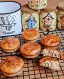 Muffins proteicos con banana exánime (fermentación alcohólica 😅), sin endulzar, sin harina, sin ⚖️