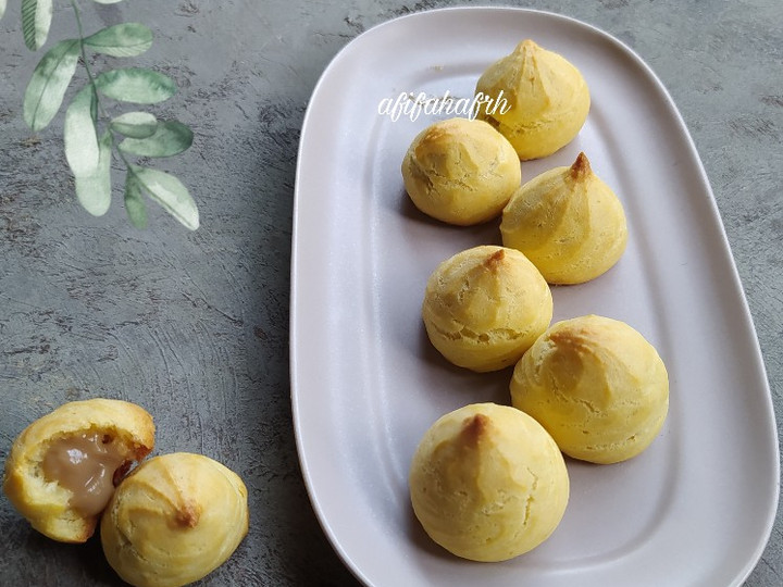 Cara Buat Choux Paste Mini Vla Kopi Gampang