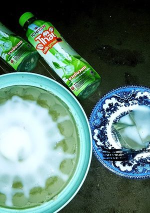 Foto resep 🍮Puding Thai tea greentea (Ichitan)🍃 #GBA16