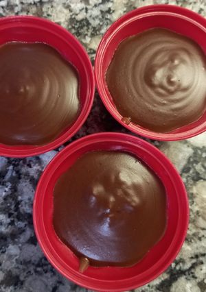 Una foto de Postre tipo Danette casero