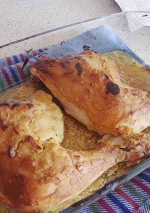 Foto principal de Pollo asado en salsa mostaza