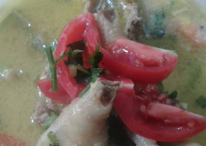 Resep Soto ceker tulang ayam Yang Maknyuss