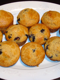 Una foto de Muffins de arándanos