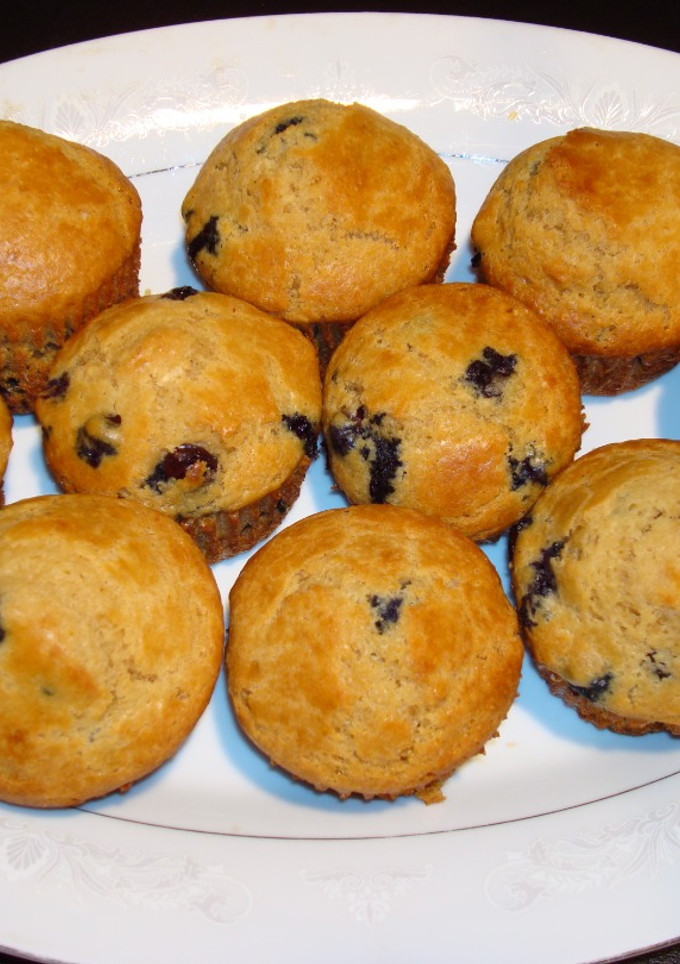 Una foto de Muffins de arándanos