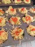 Papitas en trocitos, horneadas