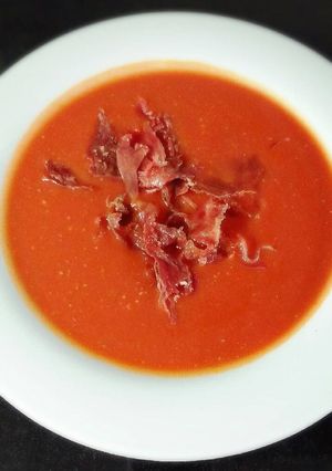 Foto principal de Salmorejo ligero apto para personas con diabetes
