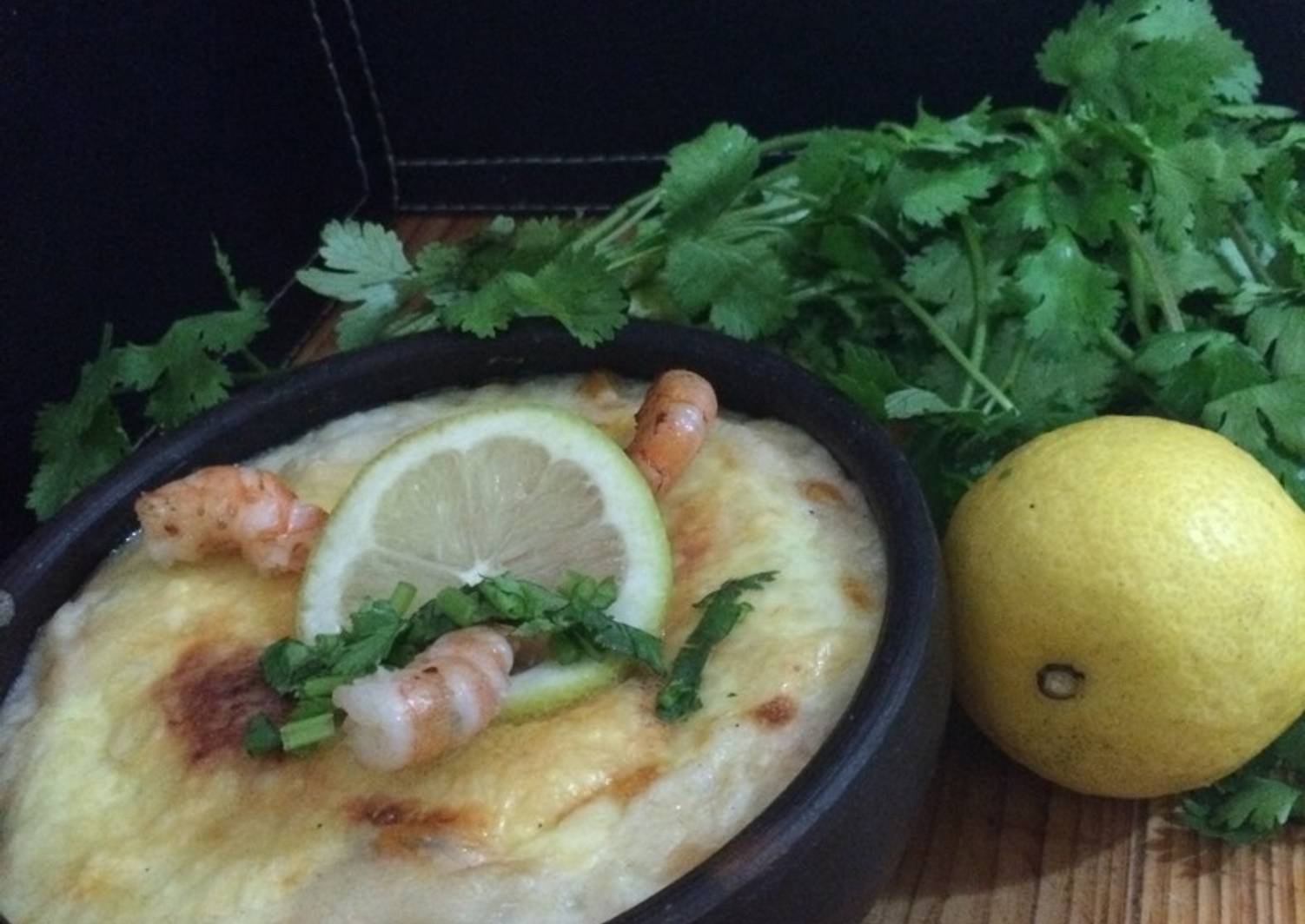 Pastel de camarones 🍤👌🏻 Receta de Marisol Melgarejo Cookpad