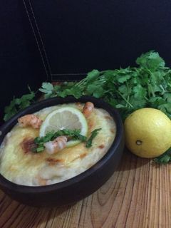 Una foto de Pastel de camarones 🍤👌🏻