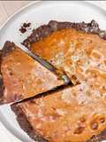Cheesecake de dulce de leche