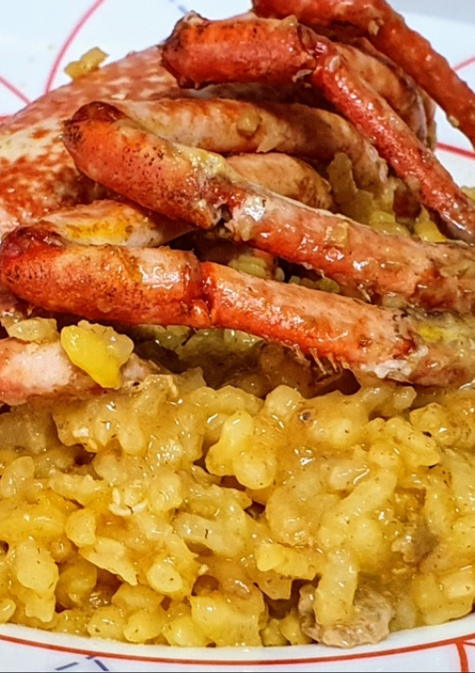 Una foto de Arroz con bogavante