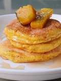 Pumpkin Soufflé pancake ซูเฟล่แพนเค้กฟักทอง