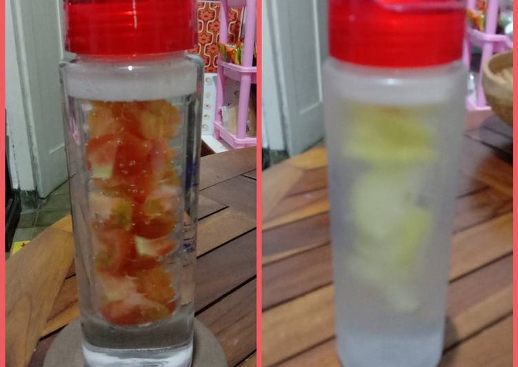 Resep: Untuk Mencoba Di RumahInfused water