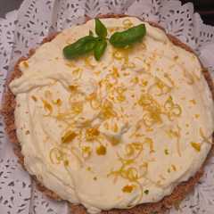 Una foto de Tarta de limón y leche condensada