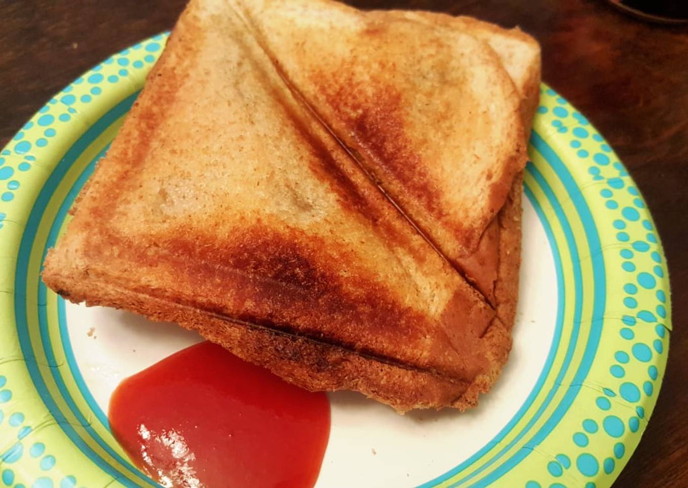 Paneer grilled sandwich