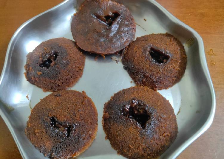 Recipe of Award-winning Choco Lava idli Cakes