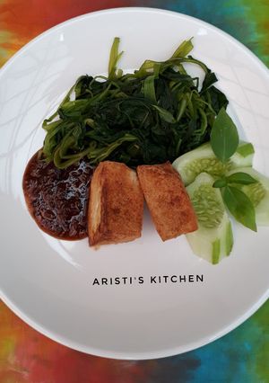 Foto resep Brambang asem kangkung