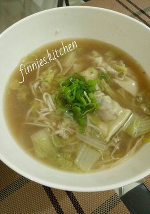 Foto resep Sup Pangsit