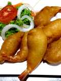 กุ้งชุบแป้งทอด
