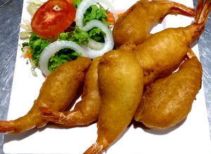 รูปของ กุ้งชุบแป้งทอด