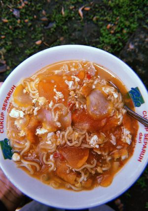 Foto resep Seblak telur + Mie