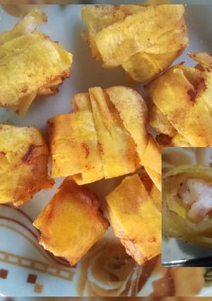 Una foto de Rollitos de camarón