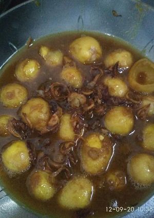 Foto resep Semur telur puyuh sederhana