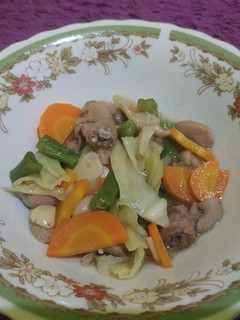 Foto resep Cah ayam sayuran