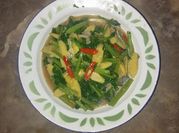 Gambar tumis sawi hijau soleng