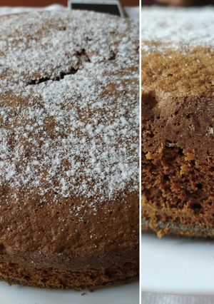Una foto de Bizcocho de chocolate