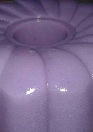Foto resep ** Puding Telo Ungu **