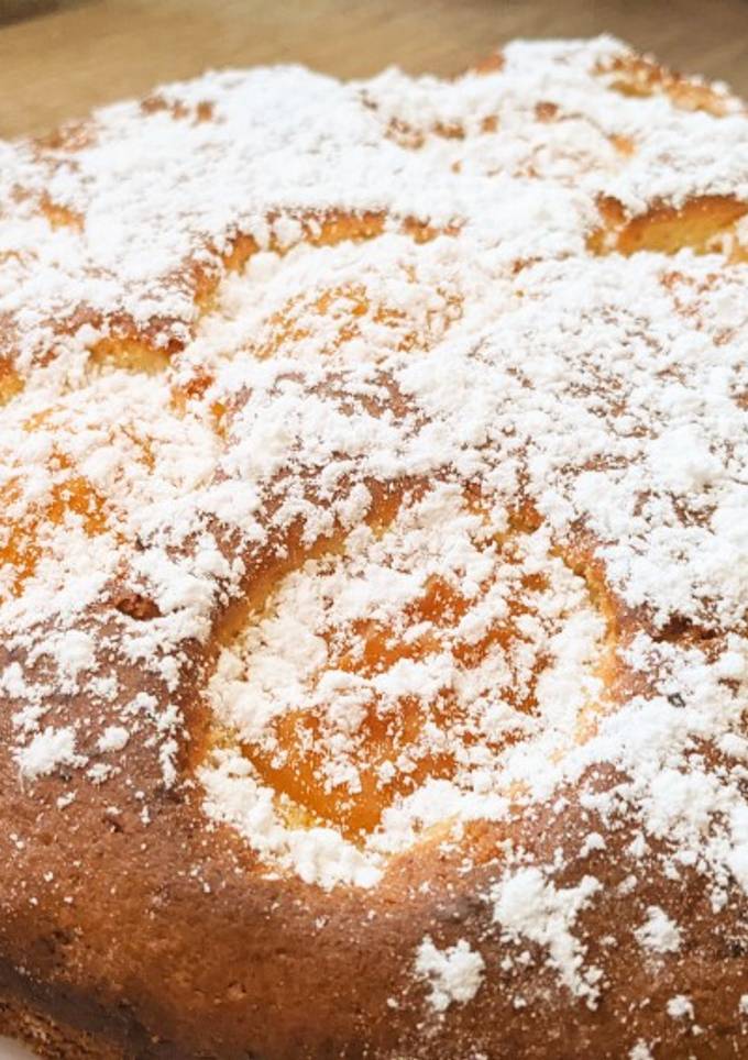 Пиріг з абрикосами🥧