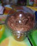 Mousse de chocolate vegana