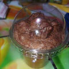 Una foto de Mousse de chocolate vegana