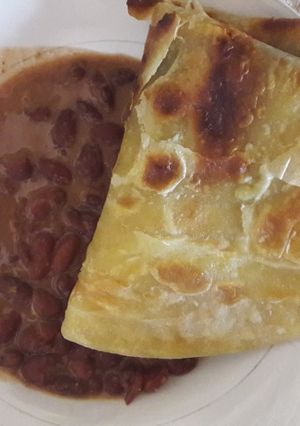 A picture of Soft layered Chapatis #myfavouriteeasterdishcontest.