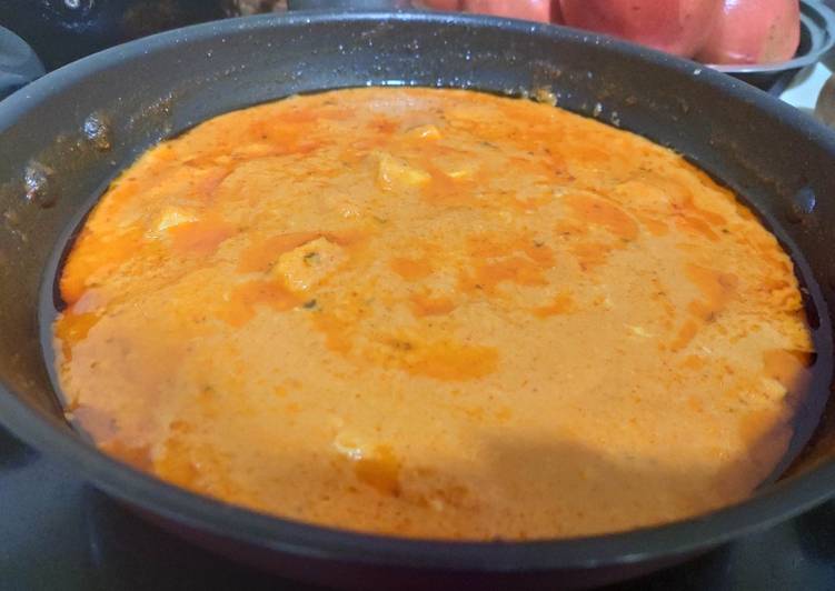 Instant paneer butter masala