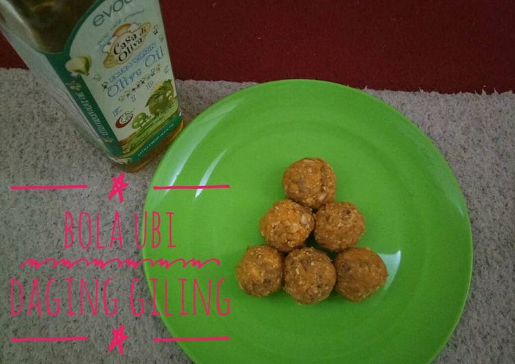 Rahasia Memasak Mpasi 3 7 Bola Ubi Daging Giling Yang Enak