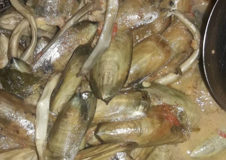 Tebalan / toge laut bumbu rujak