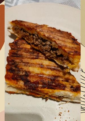 Une photo de Croques à la bolognaise