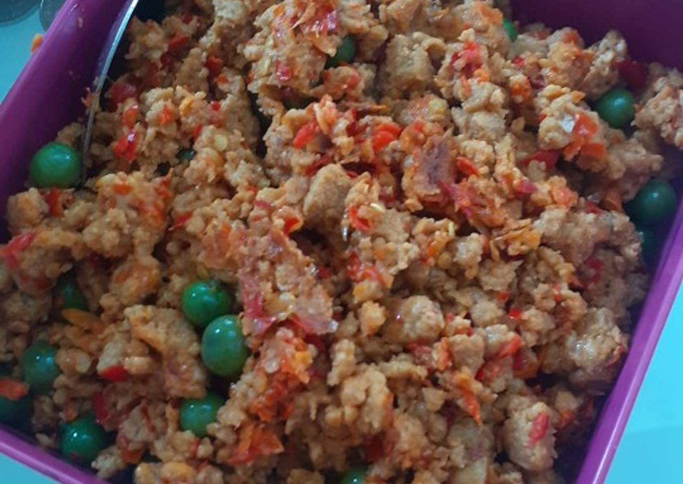 Oncom biang keringet / isian lontong