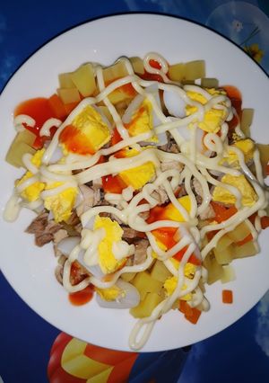 Hình của món Salad Nga.