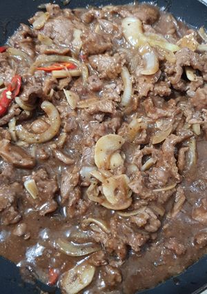 Foto resep Resep Olahan Daging Kurban: Sapi Lada Hitam 🥩