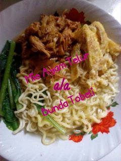 Foto resep Mie Ayam Telur
