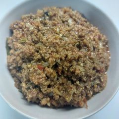A picture of Mutton mince onion.