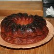 Rosca de nata con membrillo y piñones